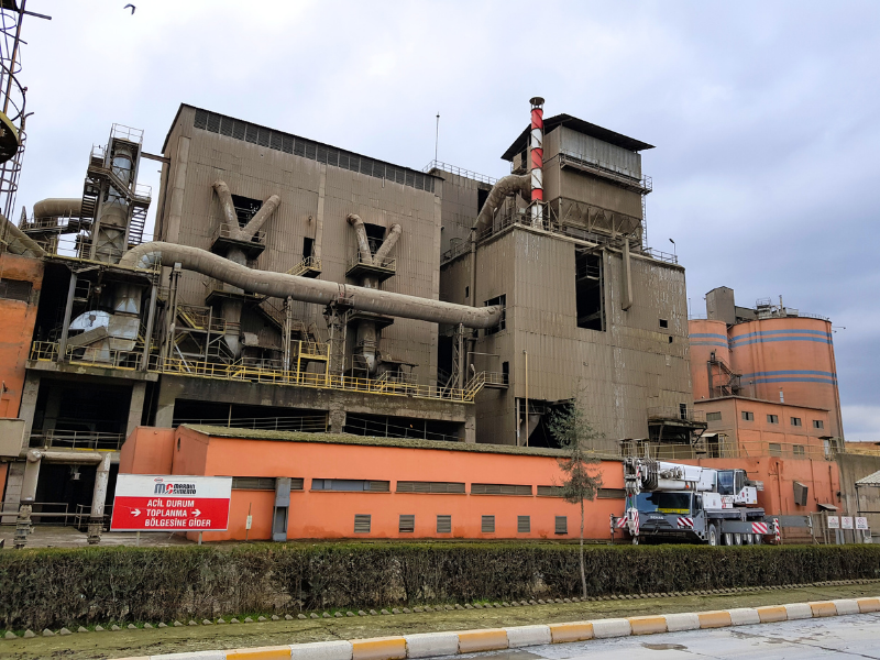 Birecik ÇAKMAK Çimento Klinker Yüklemesi